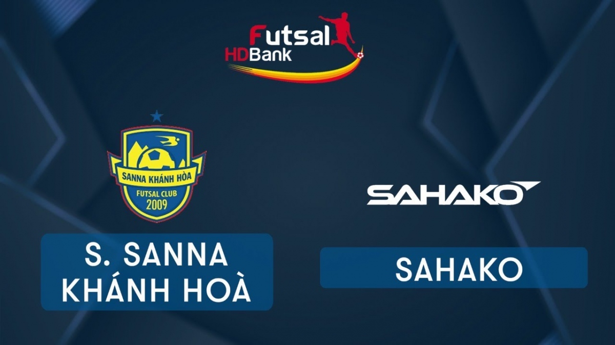 Xem trực tiếp Futsal HDBank VĐQG 2020: Sanna Khánh Hòa - Sahako